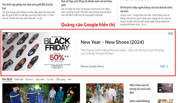Quảng cáo hiển thị của Google
