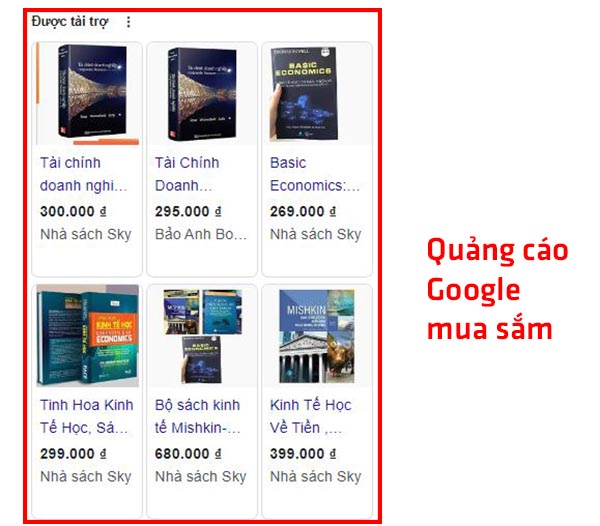 Quảng cáo mua sắm của Google