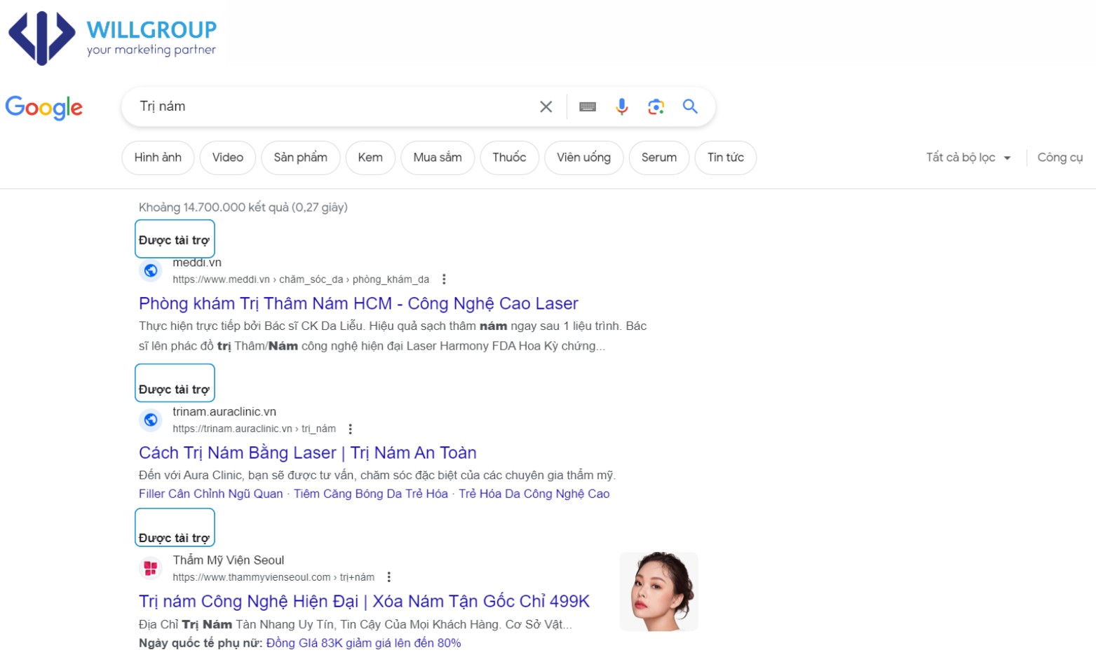 CHẠY QUẢNG CÁO TRI NÁM