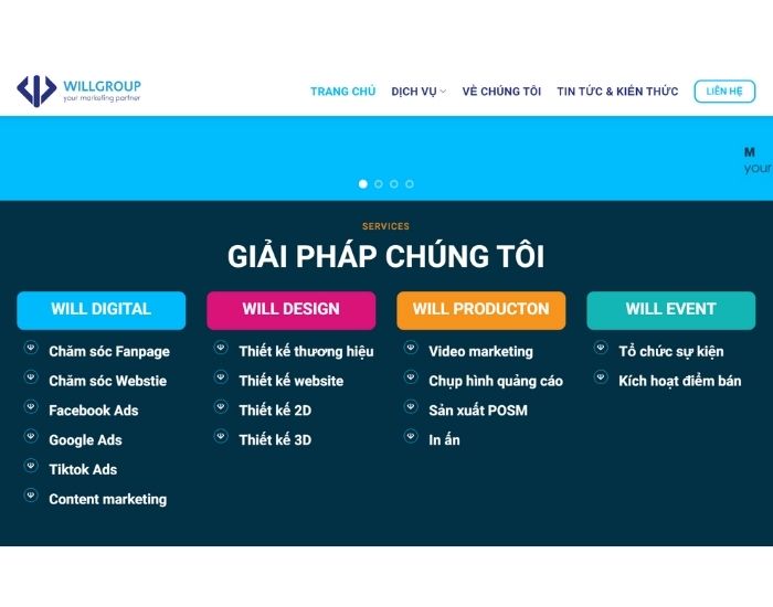 Các chuyên môn, chuyên ngành của công ty