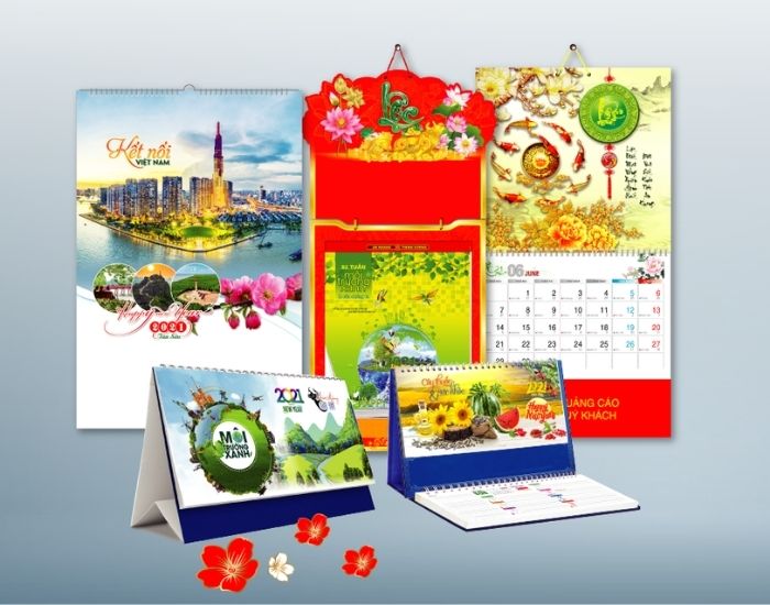 In Lịch độc Quyền Giá Rẻ Thiết Kế ấn Tượng 2025