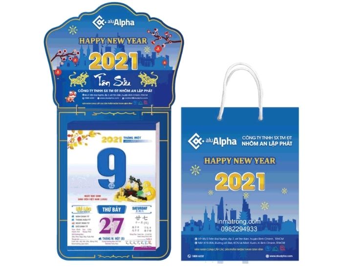 In Lịch độc Quyền Giá Rẻ Thiết Kế ấn Tượng 2025