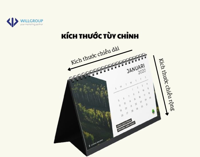 In Lịch để Bàn Theo Yêu Cầu đẹp Uy Tín Tại Tp Hcm