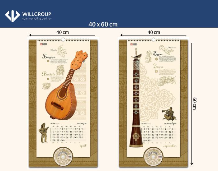 In Lịch Treo Tường Theo Yêu Cầu đẹp Uy Tín Tại Tp Hcm