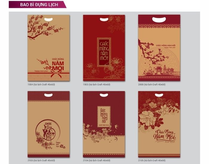 Dịch Vụ In Túi đựng Lịch Tp Hcm Uy Tín