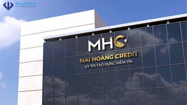 bảng hiệu Mai Hoàng Credit