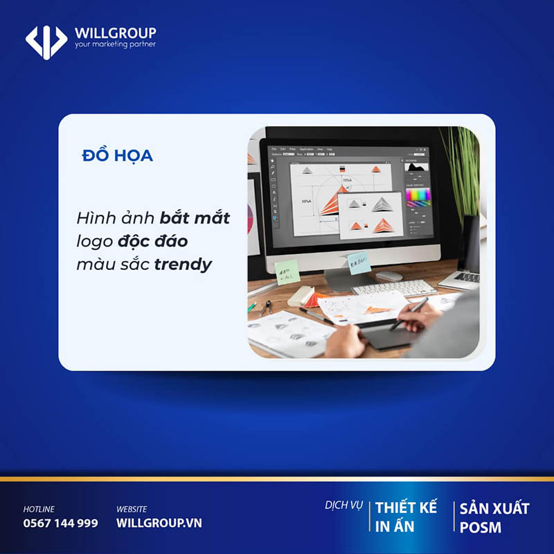 Thiết kế đồ họa file in thiết kế của khách hàng tại willgroup