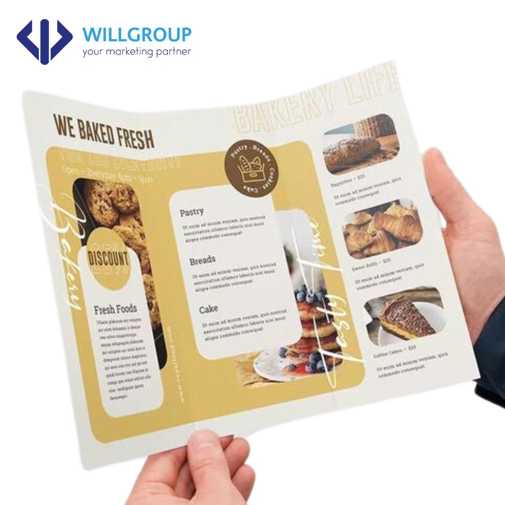 In Brochure nhà hàng
