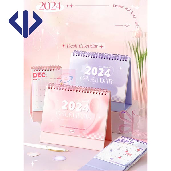 Lịch để bàn 13 tờ (khổ A5 - 15 x 21 cm)