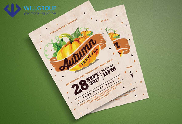 Tờ rơi sự kiện trung thu