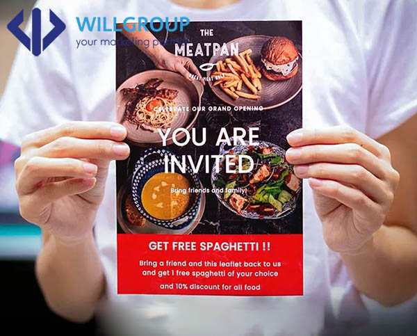 Tờ rơi nhà hàng