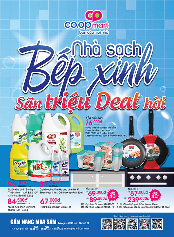 Tờ rơi siêu thị Coop Mart