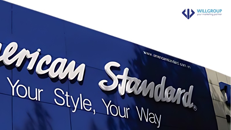 Bảng hiệu của trường quốc tế Mỹ