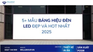 5+ Mẫu Bảng Hiệu đèn Led đẹp Và Hot Nhất 2025