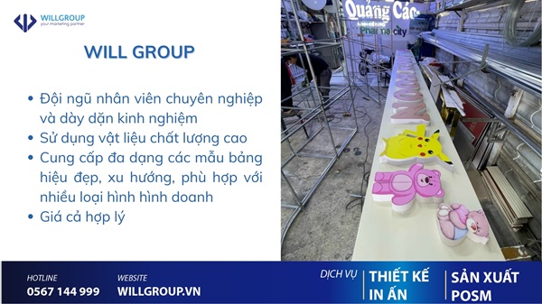 Những cam kết của đơn vị thi công Will Group