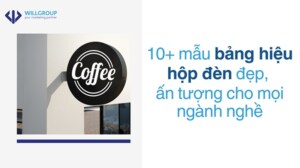 10+ mẫu bảng hiệu hộp đèn đẹp, ấn tượng phù hợp với mọi ngành nghề