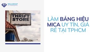 Làm bảng hiệu mica uy tín, giá rẻ tại TPHCM