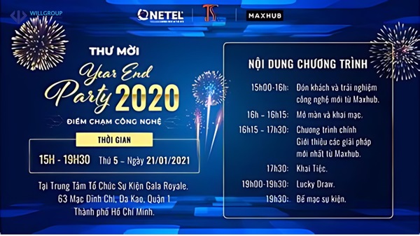 Những nội dung cần có trong thư mời tất niên