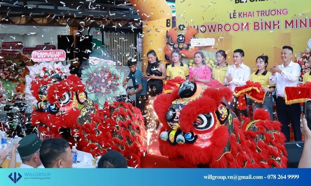 Tổ chức sự kiện khai trương showroom