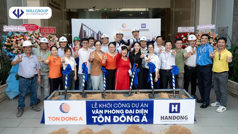 Lễ khởi công dự án văn phòng đại diện Tôn Đông Á