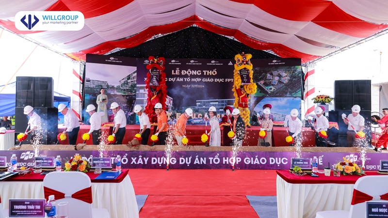 Lễ động thổ dự án tổ hợp giáo dục FPT