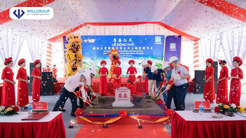 Lễ động thổ mở rộng nhà xưởng mới