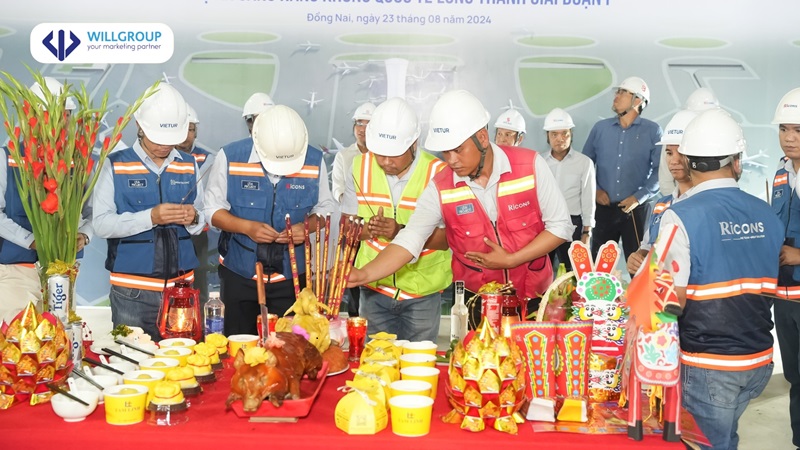 mâm cúng trong lễ khởi công, động thổ