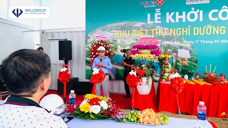 Lễ khởi công khu biệt thự nghỉ dưỡng