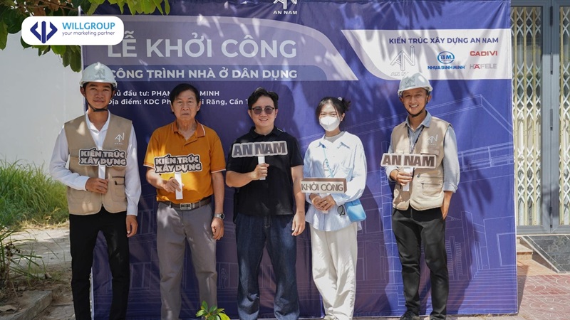 Lễ khởi công công trình nhà ở dân dụng