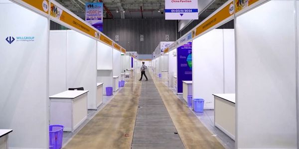 Gian hàng hội chợ (booth) tiêu chuẩn 2