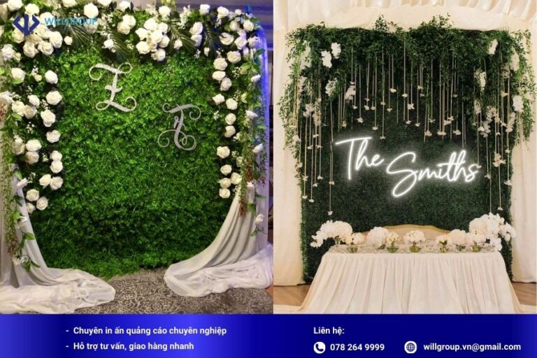 Thiết kế và thi công backdrop sân khấu đẹp trọn gói