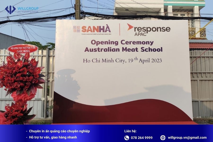 Backdrop sân khấu sự kiện doanh nghiệp