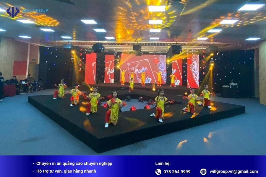 Backdrop sân khấu đẹp cho sự kiện âm nhạc