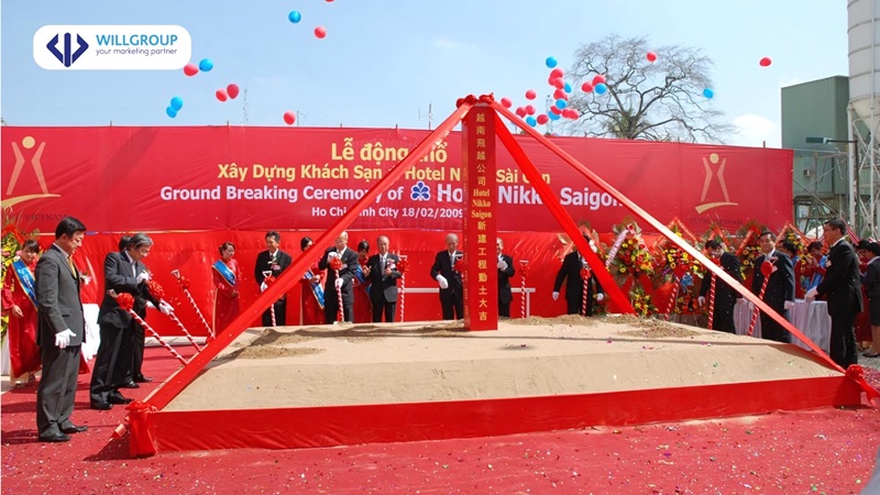 Lễ động thổ xây dựng khách sạn