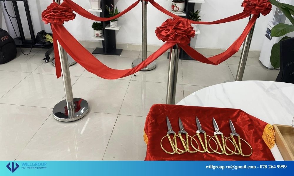 Bộ cắt băng khánh thành