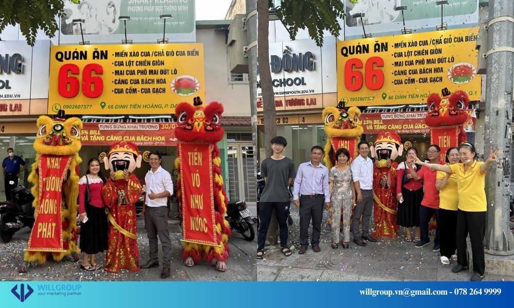 Willgroup - Đơn vị tổ chức sự kiện khai trương nhà hàng đông khách