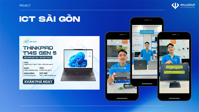Sản xuất video social cho ITC Sài Gòn