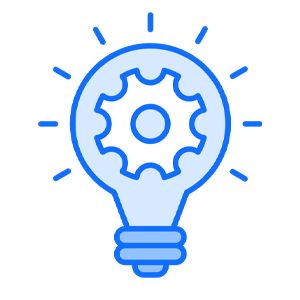 Chiến lược icon blue